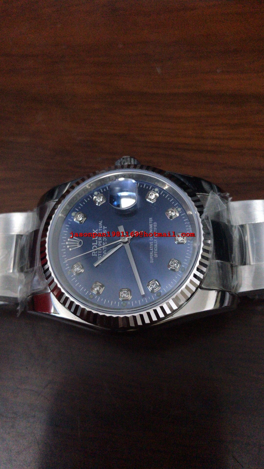 Jason Watch Shop——rolex Datejust 36 Ss Best Edition Blue Diamond Dial On Bracelet Swiss Eta 2836 4535