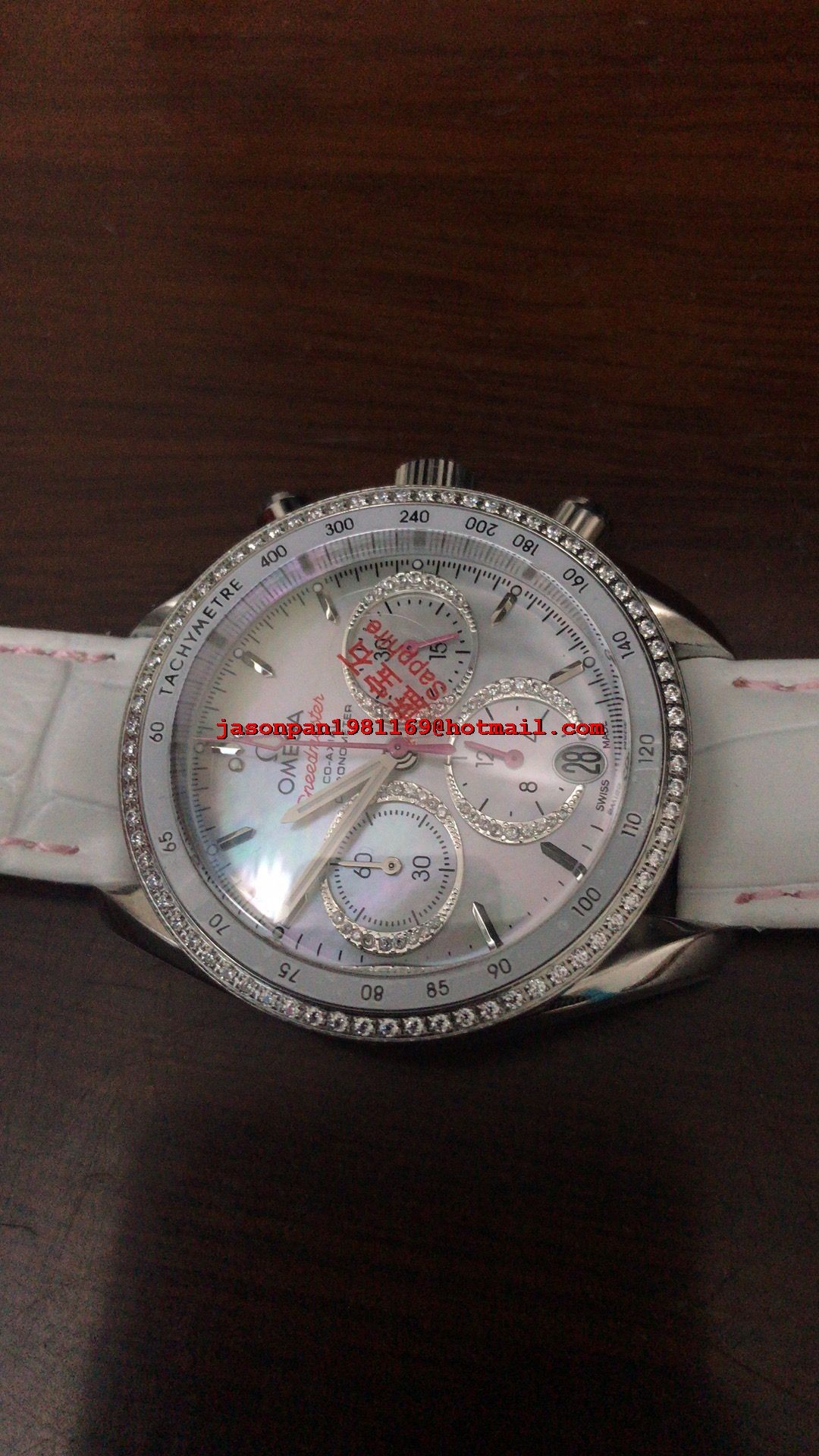 Jason Watch Shopomega Lady Ss Le Quartz Chrono